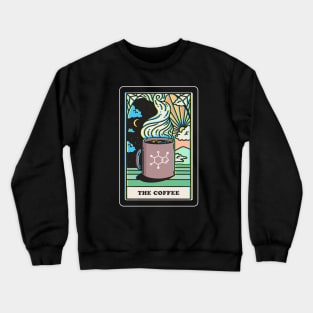 Tarot Cup of Coffee Crewneck Sweatshirt